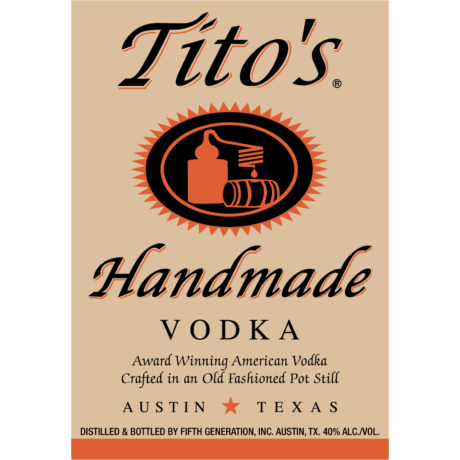 Tito'S Handmade Vodka  W/ Ugly Sweater Gift Box - 750ML