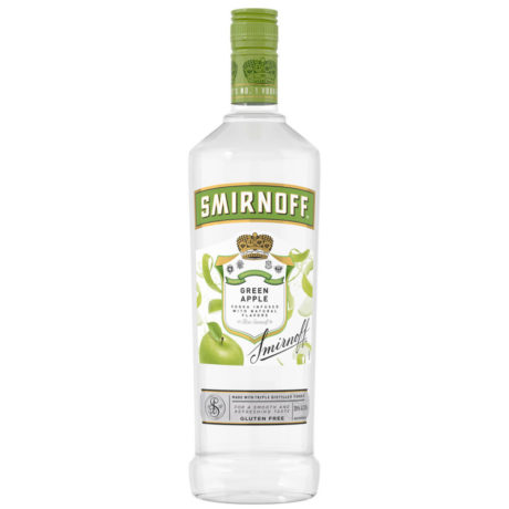Smirnoff Green Apple Flavored Vodka  - 1L